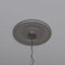 Ekena Millwork Berkshire PVC Medallion (Canopies up to 7"), 16"OD x 3 1/2"ID x 1"P, Metallic Silver Metallic CMP16BECSV - alternate 6
